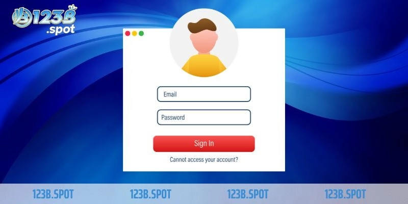 Hướng dẫn đăng nhập 123B chi tiết nhất